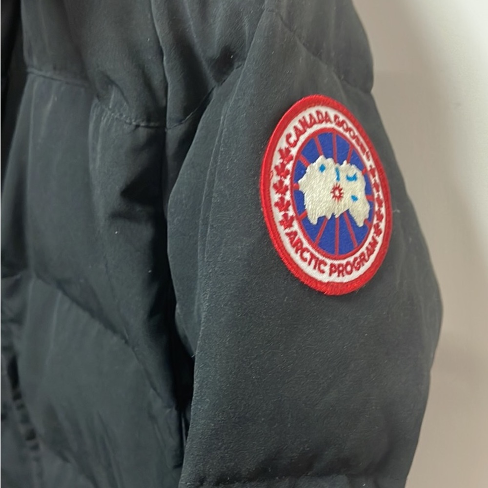 Prw Loved Authentic CANADA GOOSE parka Black Large - Picture 1 of 11